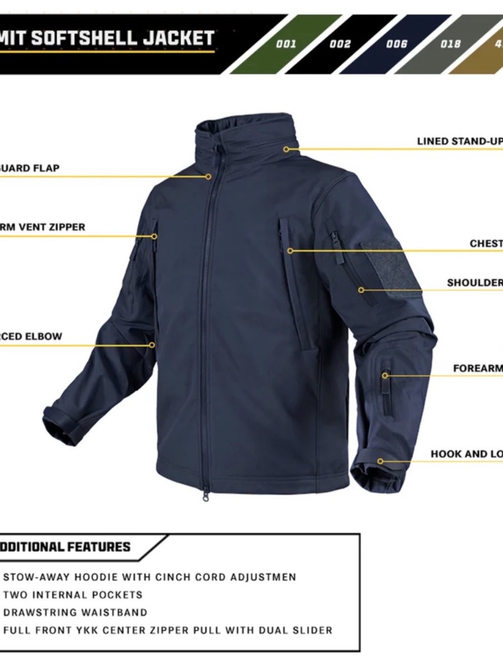 Condor Summit Softshell Jacket - Picture 9 of 10